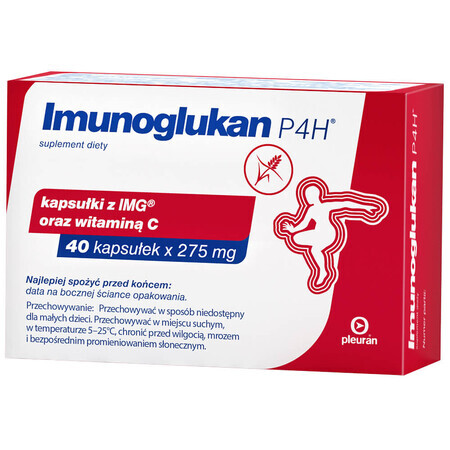 Imunoglukan P4H, 40 cápsulas