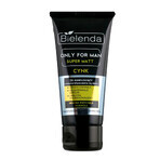 Bielenda Only For Men Super Matt, vochtinbrengende gel tegen glimmende huid, zink, 50 ml