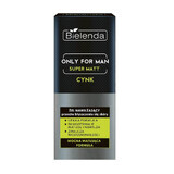 Bielenda Only For Men Super Matt, vochtinbrengende gel tegen glimmende huid, zink, 50 ml