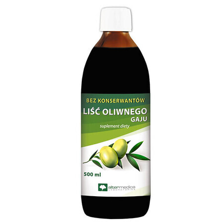 Alter Medica Hoja de Olivo, zumo, 500 ml