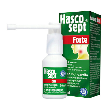 Hascosept Forte 3 mg/ml, Lösung zur oralen Anwendung, Aerosol, 30 ml