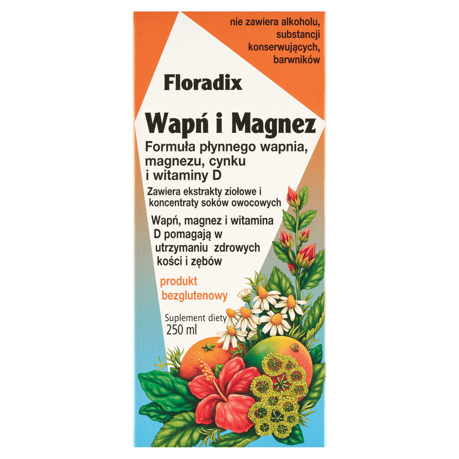 Floradix Calcio y Magnesio, 250 ml