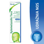 Xilometazolina Teva 1 mg/ ml, aerosol nasal, 10 ml