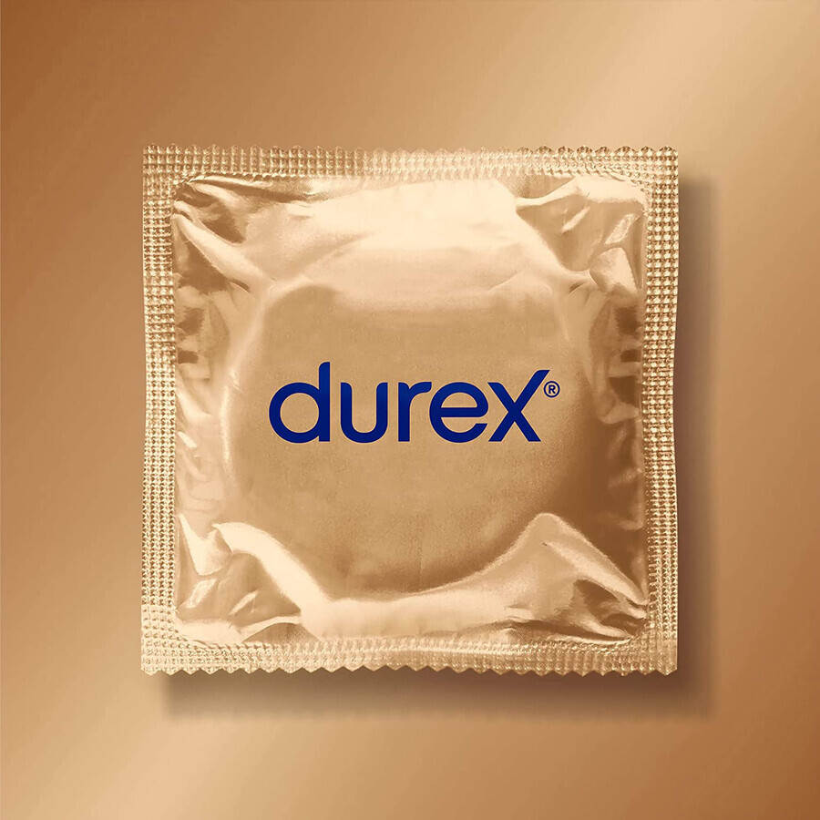 Durex Real Feel, preservativos lisos sin látex, 10 piezas