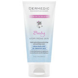 Dermedic Linum Emolient Baby, crema hidratante y calmante reponedora de lípidos desde el 1er día de vida, pieles secas, atópicas, con síntomas de psoriasis, 100 ml