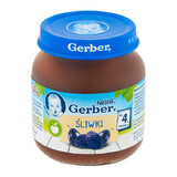 Gerber Postre, ciruelas, después de 4 meses, 125 g