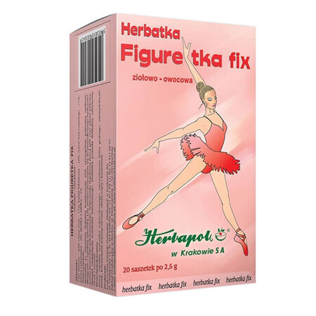 Herbapol Figuretka Fix, Kräuter- und Früchtetee, 2,5 g x 20 Tütchen