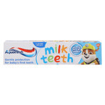 Aquafresh Milk Teeth, pasta dentífrica para niños, 0-2 años, 50 ml