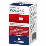 Potazek, 100 extended-release capsules