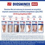 Diosminex Max 1000 mg, 30 filmomhulde tabletten