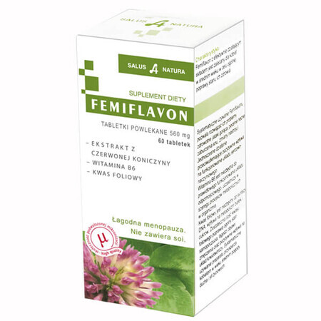 Femiflavone, 60 film-coated tablets