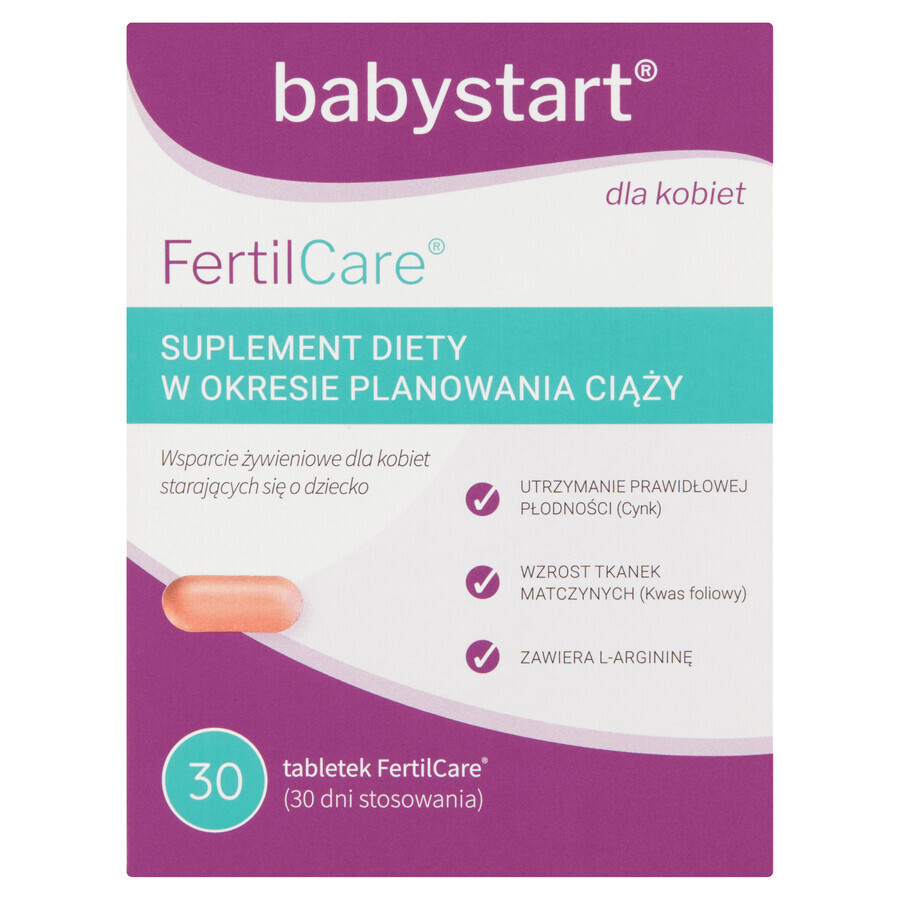 Babystart Fertilcare, 30 comprimidos