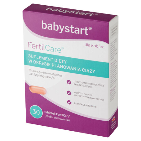 Babystart Fertilcare, 30 comprimidos