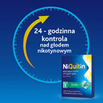 NiQuitin Transparent 21 mg/24 h, transdermal system, patch, 7 pieces