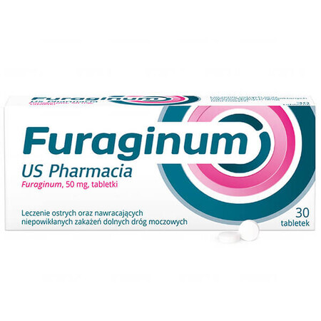 Furaginum US Pharmacia 50 mg, 30 comprimés