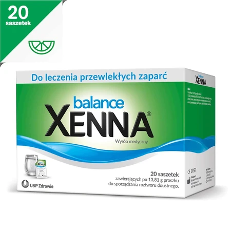 Xenna Balance, proszek do sporządzenia roztworu doustnego, 20 saszetek: ceny i cechy
