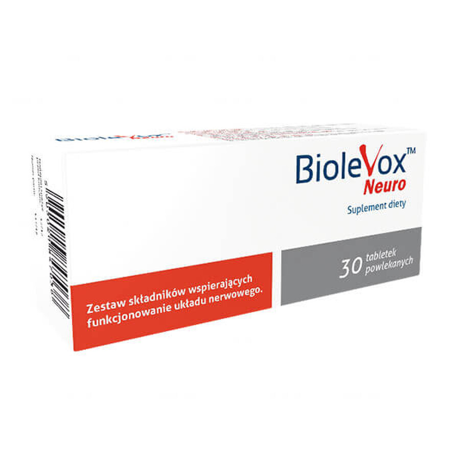 Biolevox Neuro, 30 compresse rivestite con film