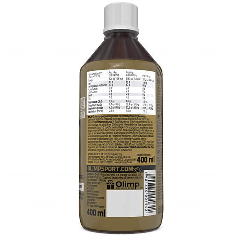 Olympus, Olio MCT, 400 ml