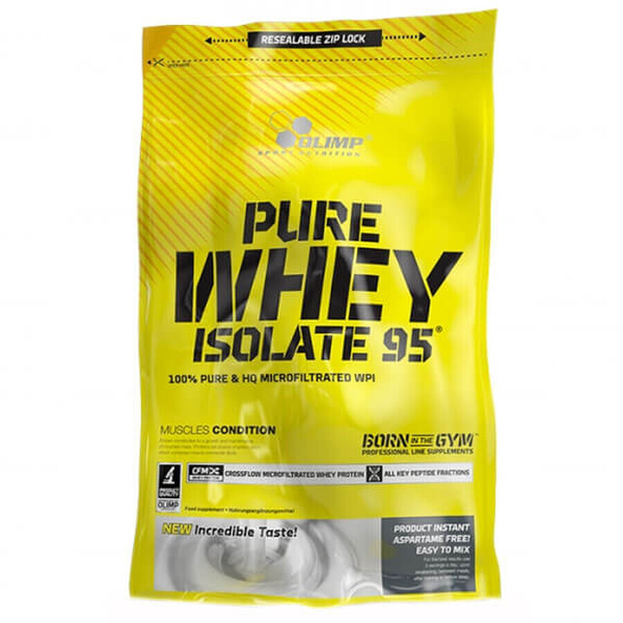 Olimp Pure Whey Isolate 95, saveur chocolat, 600 g