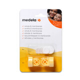 Medela, juego de repuestos para sacaleches, 2 válvulas + 6 diafragmas