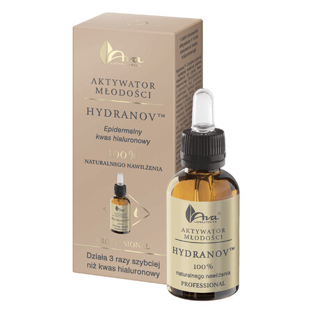 Ava Hydranov Youth Activator, ácido hialurónico epidérmico, suero 30 ml