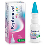 SeptaNazal para niños (0,5 mg + 50 mg)/ ml, spray nasal, de 2 a 6 años, 10 ml