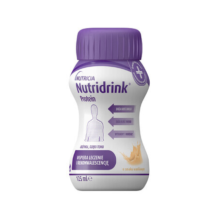 Nutridrink Protein, sabor vainilla, 4 x 125 ml