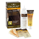 Biokap Nutricolor, hair color, 4.06 coffee brown, 140 ml