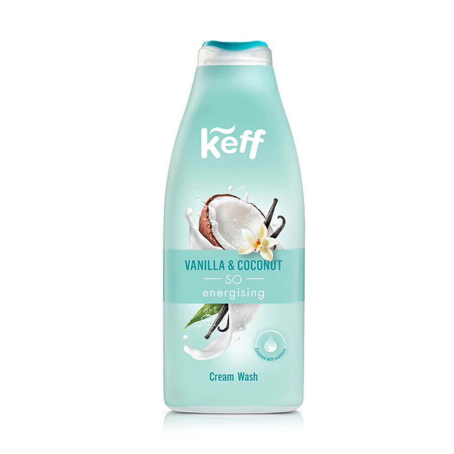 Gel de Ducha Coco Vainilla Keff, 500 ml, Sano