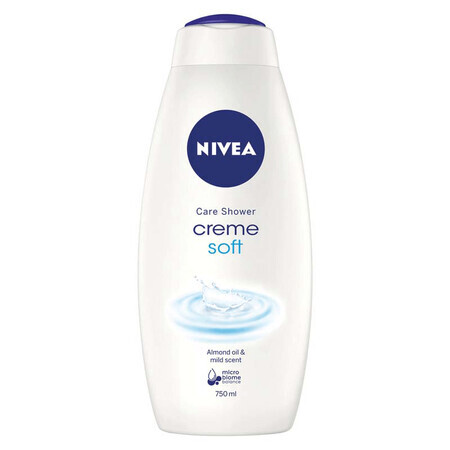 Gel de ducha Creme Soft, 750 ml, Nivea