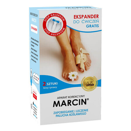 Martin I, Hallux-valgus-Bandage, über Nacht, 2 Stück