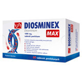 Diosminex Max 1000 mg, 60 tablets