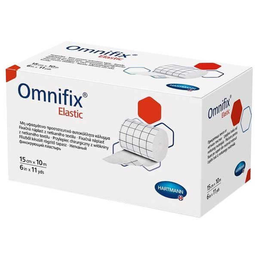 Omnifix Elastic, adhesivo elástico hipoalergénico, 5 cm x 10 m, 1 pieza