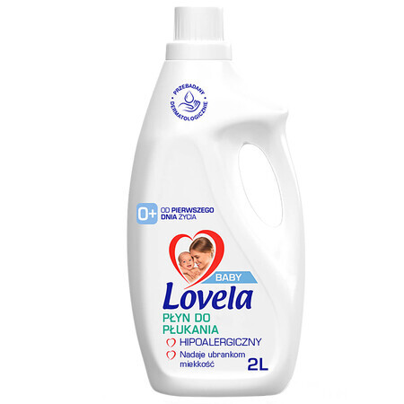 Lovela Baby, hypoallergene wasverzachter, kleur, 2 l