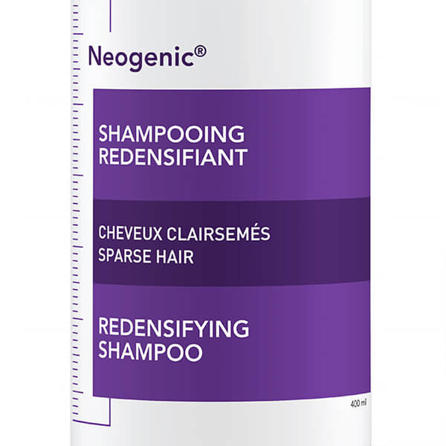 Vichy Dercos Neogenic, champú restaurador de la densidad capilar, 400 ml