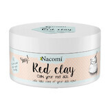 Nacomi, arcilla roja, mascarilla reductora de rojeces, 100 g