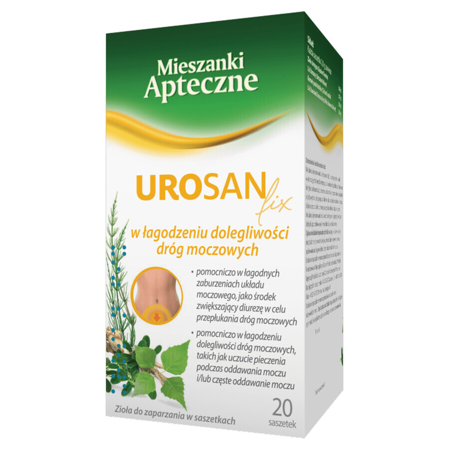 Herbapol Apteczny Urosan Fix, 2 g x 20 sobres