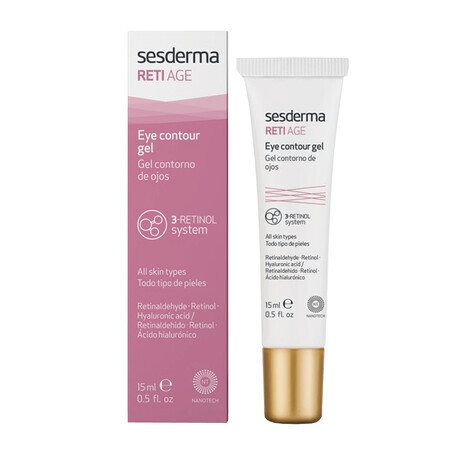 Sesderma Reti-Age, crème-gel pour les yeux et le contour des yeux, 15 ml