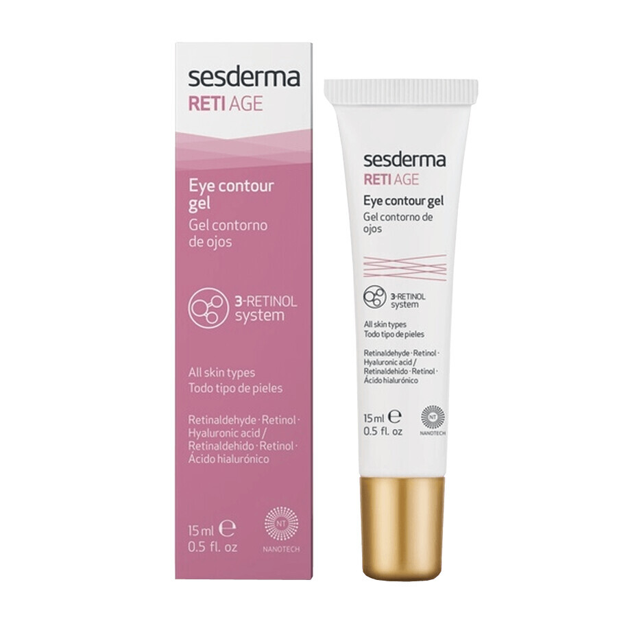 Sesderma Reti-Age, crème-gel pour les yeux et le contour des yeux, 15 ml