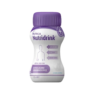 Nutridrink, preparat odżywczy, smak neutralny, 4 x 125 ml