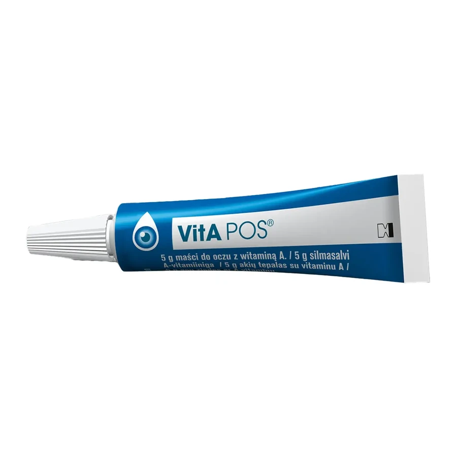 VitA POS, ungüento para los ojos, sin conservantes, 5 g