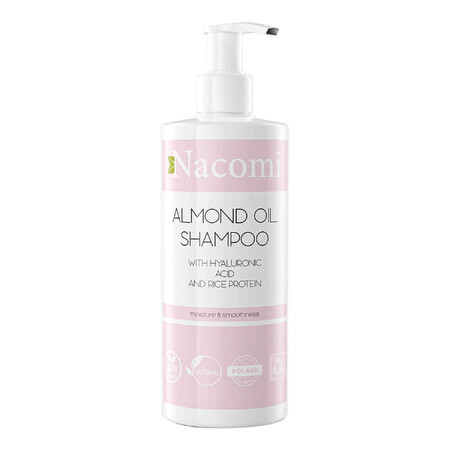 Nacomi, shampooing hydratant à l'huile d'amande, 250 ml