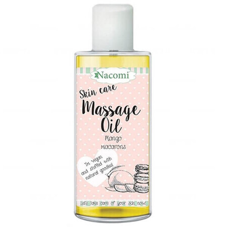 Nacomi, lichaamsolie, verstevigend, Mango Macarons, 150 ml