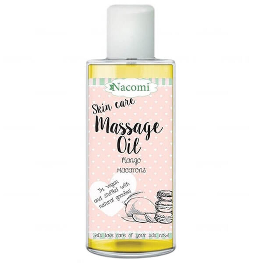 Nacomi, lichaamsolie, verstevigend, Mango Macarons, 150 ml