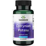 Swanson Potassium Citrate, Potassium Citrate, 120 Capsules