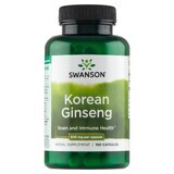 Swanson Ginseng coreano, 100 cápsulas