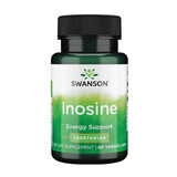 Swanson Inosine, inosina, 60 cápsulas vegetales