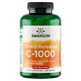 Swanson Timed-Released C-1000 with Rose Hips, vitamina C 1000 mg con rosa mosqueta, 250 comprimidos de liberación prolongada