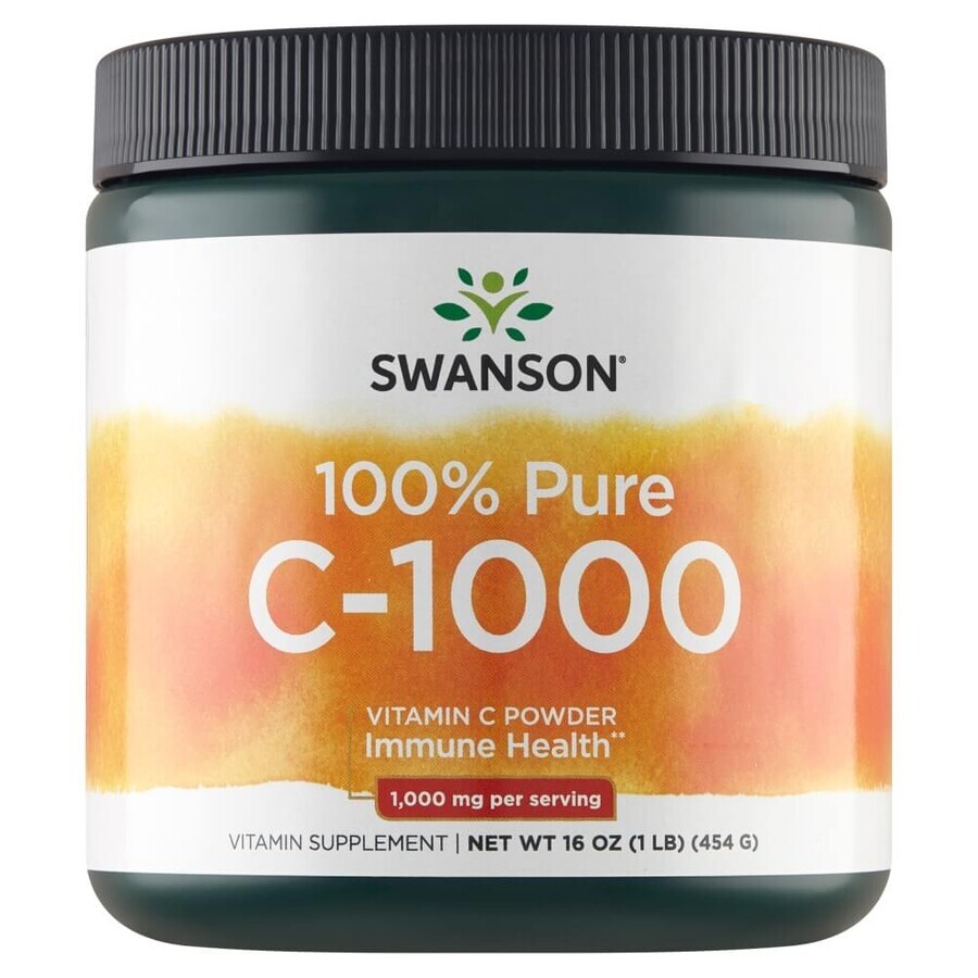 Swanson C, vitamina C 1000 mg, 454 g