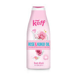 Gel de Ducha Keff Rosa y Aceite de Kukui, 500 ml, Sano